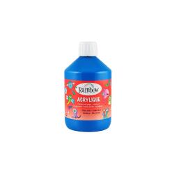 ACRYLIQUE MATE 500 ML BLEU CLAIR - Bleu clair
