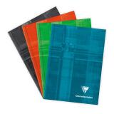 Carnet brochure rembordée rigide A6 192 pages ligné - Assortis