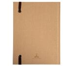Carnet Nature 220x170, 192 pages lignées - Beige