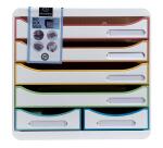 BigBox Maxi Black Office White/Harlequin - White/harlequin