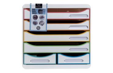 BigBox Maxi Black Office White/Harlequin - White/harlequin