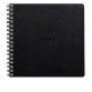 Rhodia Touch Mixed Media Book, papier Paint'On extra-blanc 250g - 21x21 cm, 64 pages - Noir