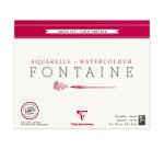 Fontaine bloc collé 4 côtés 25F 24x30cm 300g grain fin