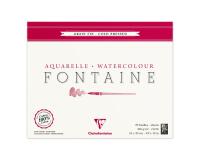 Fontaine bloc collé 4 côtés 25F 24x30cm 300g grain fin