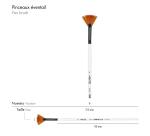 Darwi For You Pinceau éventail 7,5 mm T 6 - Blanc
