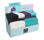 Exacompta Titane Silicone Display Stand, 16 Pockets - Assorted colours