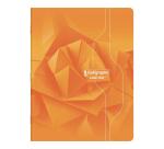 Cahier piqué 7000 17x22 cm 192 pages grands carreaux 70 g - Assortis