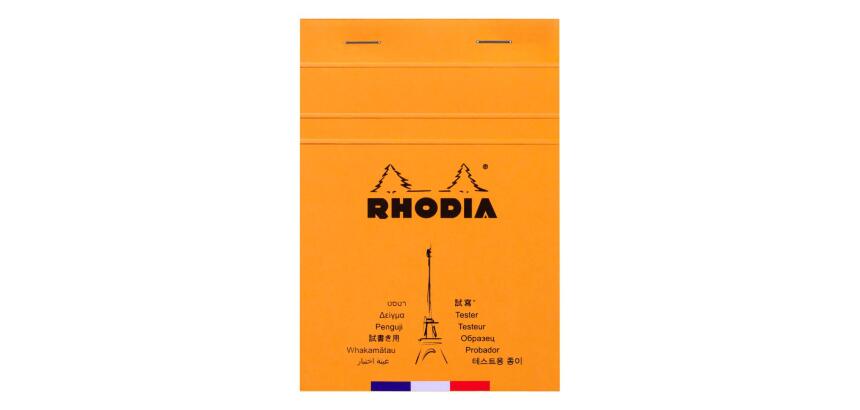 Bloc testeur N°13 5/5 multilingue 80 feuillets microperforés - Orange