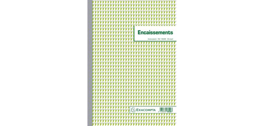 Manifold Encaissements 29,7x21cm 50 feuillets dupli autocopiants