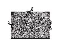 Carton à dessin Annonay 3 cordons 75x105cm - Blanc