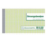 Manifold Reçus 10,5x18cm 50 feuillets double autocopiant Texte en Néerlandais