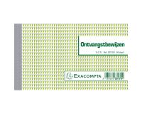 Manifold Reçus 10,5x18cm 50 feuillets double autocopiant Texte en Néerlandais