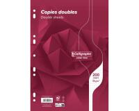 Copies doubles 7000 sous film A4 200 pages perforées petits carreaux 70 g