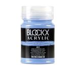 Peinture acrylique fine pot 500ml - Bleu d'outremer clair