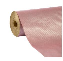 Unicolor, kraft brun 60g, rl 50x0,70m Rose - Rose
