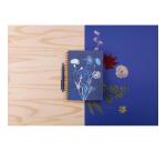 Cyanotype, Carnet reliure intégrale A5 14,8x21cm, 148 pages, ligné, ass.