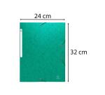 Chemises à élastiques carte lustrée 3 rabats monobloc