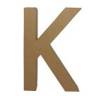 Lettre K fantaisie - Kraft