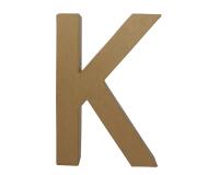 Lettre K fantaisie - Kraft