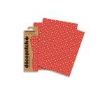 Pochette 3 Feuilles Identiques Ref 814 - Rouge