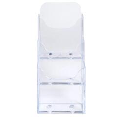 Distribuidor Multiform de mesa para folletos (1/3 de A4) (3 compartimientos)