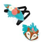 *Boîte créa, Bijoux feutrine à fabriquer - Jaune