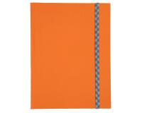 Schrift Iderama 220 x 170 mm 192 pagina's gelijnd - oranje