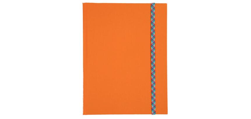 Carnet Iderama 220x170, 192 pages lignées - Orange