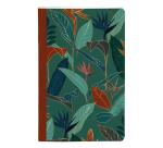 Gaïa bleu, Carnet cousu fil 9x14cm, 96 pages, ligné, ass.