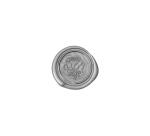 Pastille laiton sur broche 24 mm