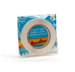 Adhésif double face rouleau 12mmx25m - Blanc