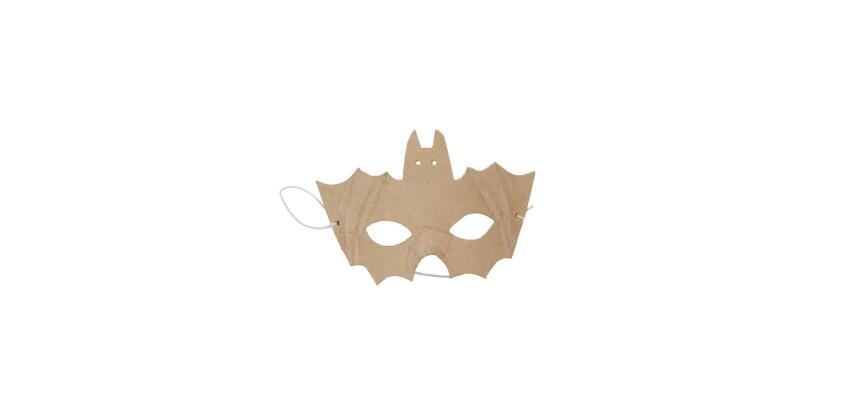 Masque enfant chauvesouris 0,1x14x10cm - Kraft