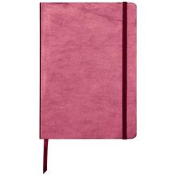 CUIRISÉ Carnet souple A5, 144 pages lignées - Cerise