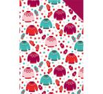 CARTON DÉCOR, Paquet de 40 feuilles 160g/m2 au format 25x35cm - Noël - Multicolore