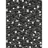 772 - Pochette 20 feuilles Décopatch - Noir