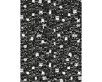 772 - Pochette 20 feuilles Décopatch - Noir