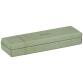 Rhodiarama plumier simili cuir italien 21x5,5x3 cm - Céladon