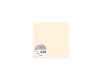 Paquet de 25 cartes simples Pollen 160x160mm 210g/m2 - Ivoire