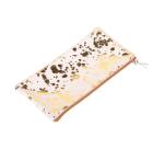 COSMICUIR LISSE Trousse plate 22x11cm - Doré