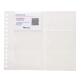 Exacompta Exactive ExaCard Business Card Medium Refill Sheets - Crystal