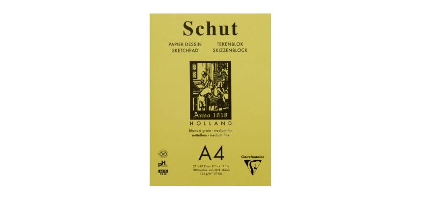 Petit Grain Sketch bloc collé 100F A4 125g