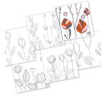 DESIGN HOME BOOK, Bloc de 12 feuilles 250g/m2 au format 30x30cm