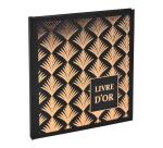 Exacompta 'Palmyre Noir' Guest Book (French Cover) - Assorted designs