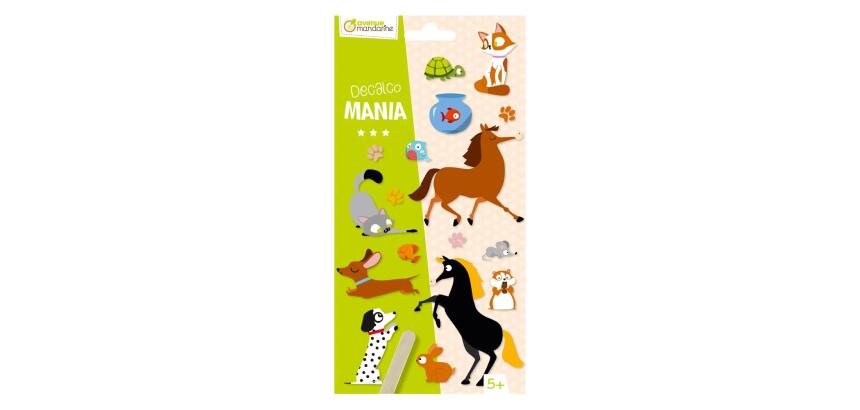 Decalco' Mania, Animaux domestiques - Multicolore