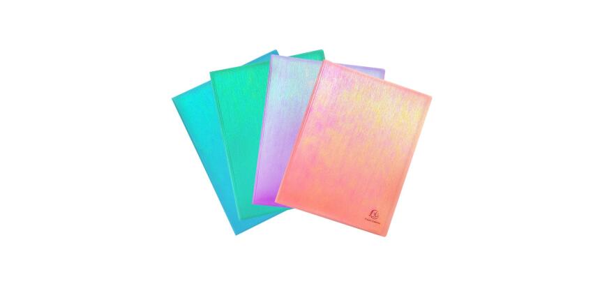 Protège-documents semi-rigide en PP 60 vues Candy Tidy - Couleurs assorties
