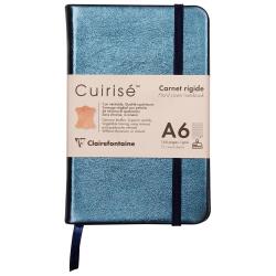 CUIRISÉ Carnet RR A6, 144 pages unies - Indigo
