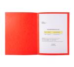 Paquet de 25 Chemises Lustro-Carte 225gm2 - 24x32cm - Couleurs assorties