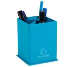 Squared pen-holder 4 comp. Teksto assort