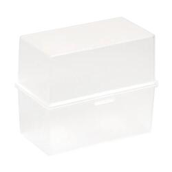 Boîte portative DIN A7 Classic incolore