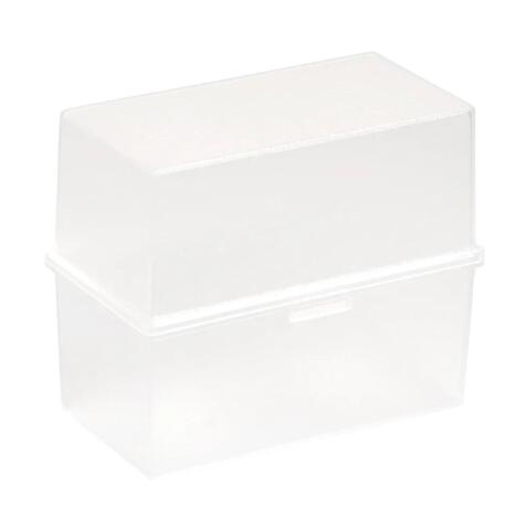 Boîte portative DIN A7 Classic incolore